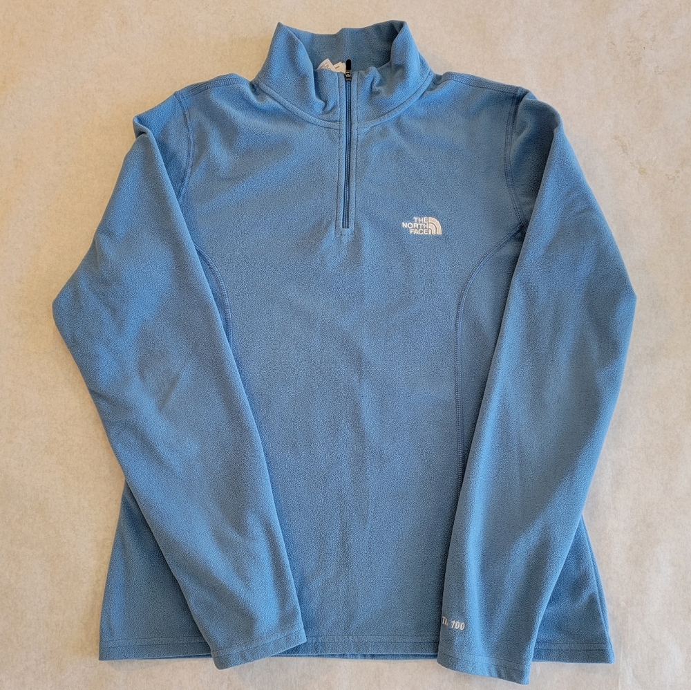 The North Face Quarter Zip Fleece Pullover - Sz M